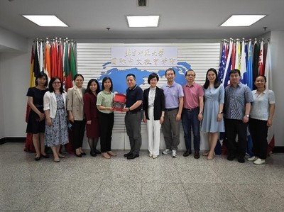 國際文化交流學院赴北京師范大學國際中文教育學院開展調研學習